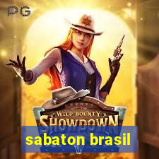 sabaton brasil